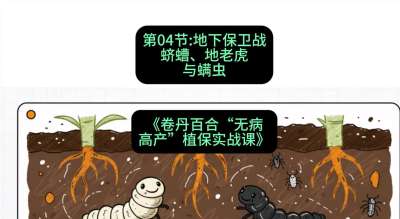 第04节：地下保卫战&mdash;&mdash;蛴螬、地老虎与螨虫 ，课程：《卷丹百合&ldquo;无病高产&rdquo;植保实战课》#识农AI
