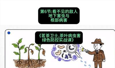 第06节：看不见的敌人&mdash;&mdash;地下害虫与根部病害，课程：《茗茶卫士&mdash;&mdash;茶叶病虫害绿色防控实战课》#识农AI